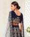 Picture of Appealing Navy Blue Lehenga Choli