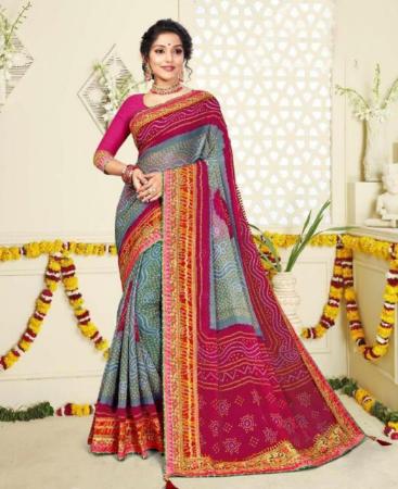 Picture of Graceful Multi Casual Saree