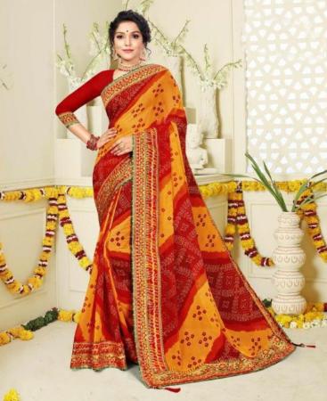 Picture of Graceful Multi Casual Saree