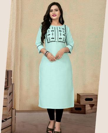 Picture of Taking Green Kurtis & Tunic