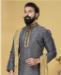 Picture of Stunning Steel Blue Kurtas