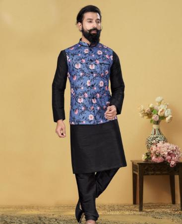 Picture of Sublime Black Kurtas