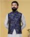 Picture of Marvelous Navy Blue Waist Coats