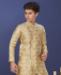 Picture of Statuesque Beige Kids Indo Western