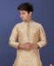 Picture of Admirable Cream Kids Kurta Pyjama