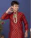 Picture of Beauteous Red Kids Kurta Pyjama