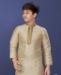 Picture of Appealing Cream Kids Kurta Pyjama