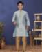 Picture of Nice Sky Blue Kids Kurta Pyjama