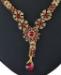 Picture of Splendid Maroon Necklace Set