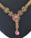 Picture of Statuesque Pink Necklace Set