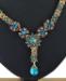 Picture of Statuesque Sky Blue Necklace Set