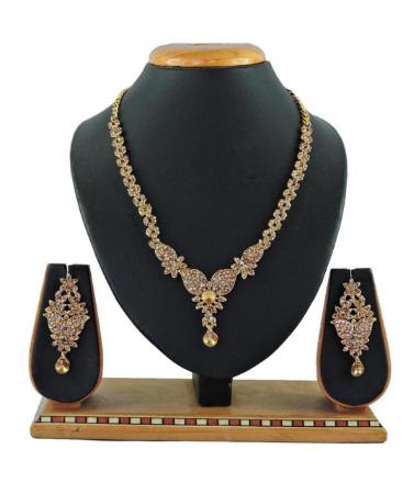 Picture of Taking Gold Necklace Set