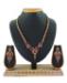 Picture of Alluring Maroon Necklace Set