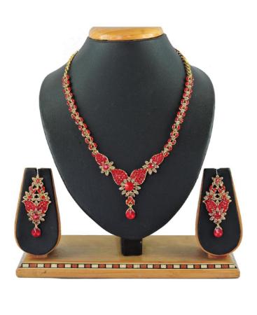 Picture of Excellent Red Necklace Set