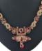 Picture of Stunning Maroon Necklace Set