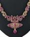 Picture of Graceful Rani Pink Necklace Set