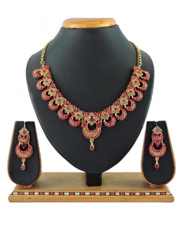 Picture of Nice Red Necklace Set