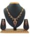 Picture of Graceful Maroon Necklace Set