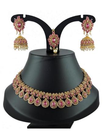 Picture of Beauteous Pink Necklace Set