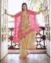 Picture of Exquisite Beige Straight Cut Salwar Kameez