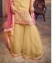 Picture of Shapely Beige Straight Cut Salwar Kameez