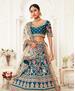 Picture of Comely Blue Lehenga Choli