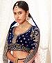 Picture of Beautiful Navy Blue Lehenga Choli