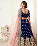 Picture of Beautiful Navy Blue Lehenga Choli