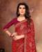 Picture of Alluring Maroon Casual Saree