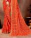 Picture of Marvelous Orange Casual Saree