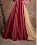 Picture of Beautiful Maroon Readymade Gown