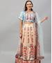 Picture of Sightly Peach Lehenga Choli