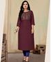 Picture of Taking Maroon Kurtis & Tunic