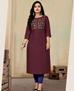 Picture of Taking Maroon Kurtis & Tunic