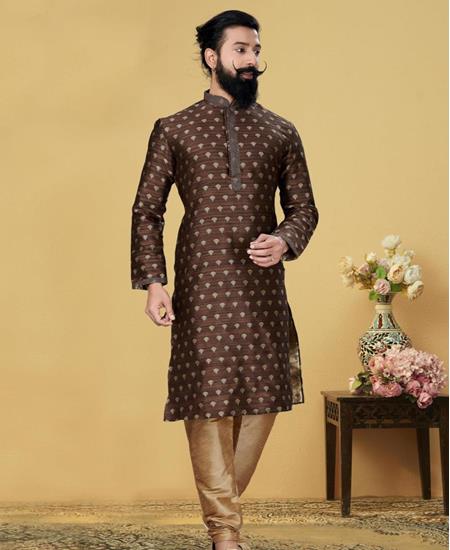 Picture of Appealing Coffee Kurtas