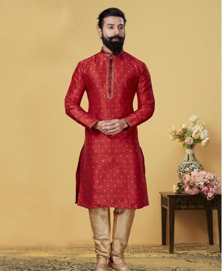 Picture of Splendid Red Kurtas