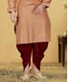 Picture of Shapely Peach Kurtas