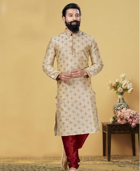 Picture of Grand Beige Kurtas