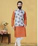 Picture of Graceful Orange Kurtas