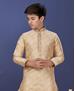 Picture of Admirable Cream Kids Kurta Pyjama