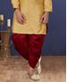 Picture of Charming Golden Kids Kurta Pyjama