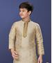 Picture of Appealing Cream Kids Kurta Pyjama