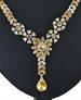 Picture of Bewitching Gold+white Necklace Set