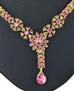 Picture of Statuesque Pink Necklace Set