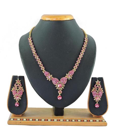 Picture of Grand Pink Necklace Set