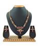 Picture of Stunning Maroon Necklace Set