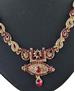 Picture of Stunning Maroon Necklace Set