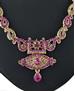 Picture of Graceful Rani Pink Necklace Set