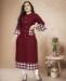 Picture of Fine Maroon Kurtis & Tunic