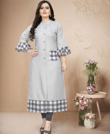 Picture of Ravishing Grey Kurtis & Tunic